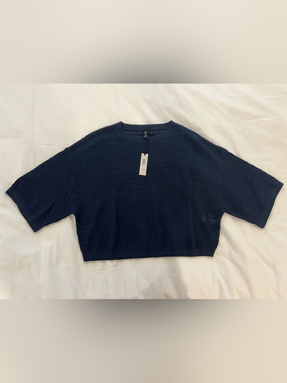 Banana Republic Navy Linen Sweater